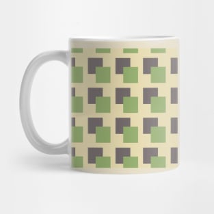 Background illustration geometric, square. Decorative design pattern camouflage Mug